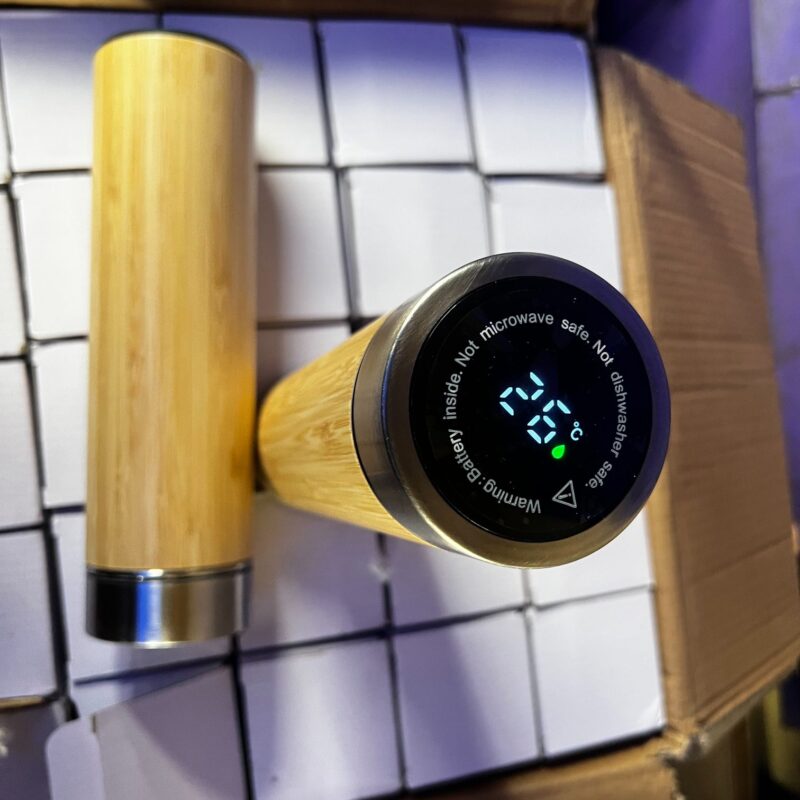 Bamboo Flask Thermos